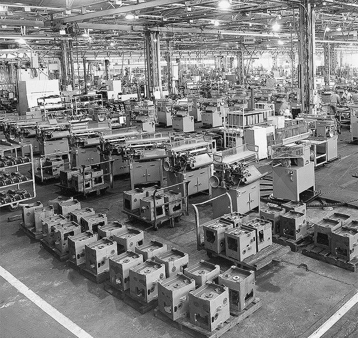 Automatic wire processor assembly process
(at that time)