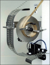 Photo of interlayer paper winding device