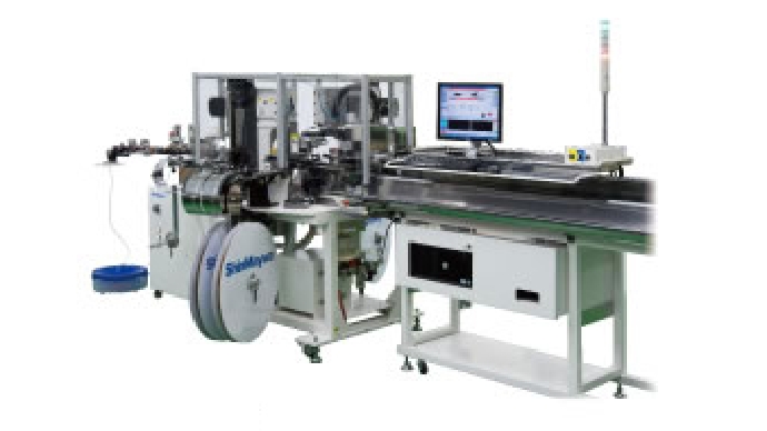Photo of double-end automatic wire terminating machine TRD401