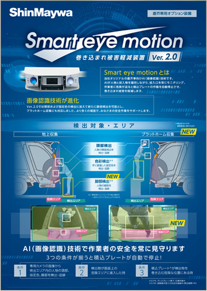 Smart eye motion