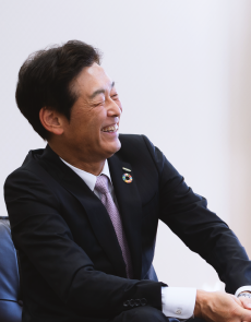 Director and President Tatsuyuki Isogawa