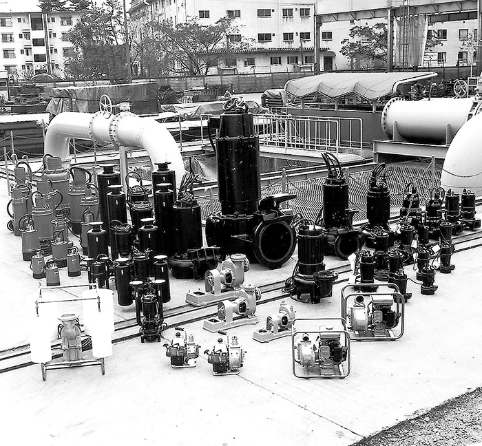 Various submersible pumps for a number of applications