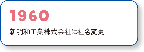 1960 新明和工業株式会社に社名変更