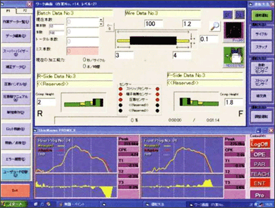 PC control screen