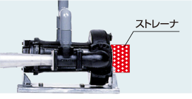 ストレーナ付（JBF15は標準仕様）