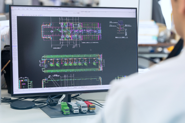 開発業務の様子