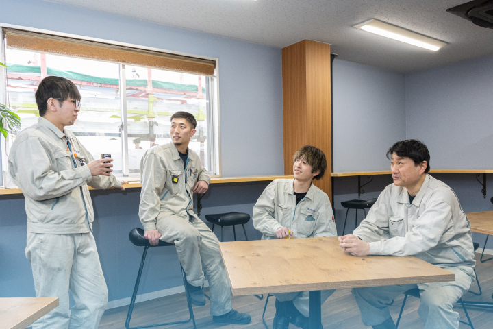 年間休日123日以上で、無理のない働き方を実現。