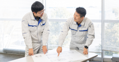 新入社員研修の様子