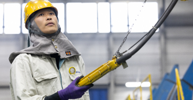 階層別研修の様子